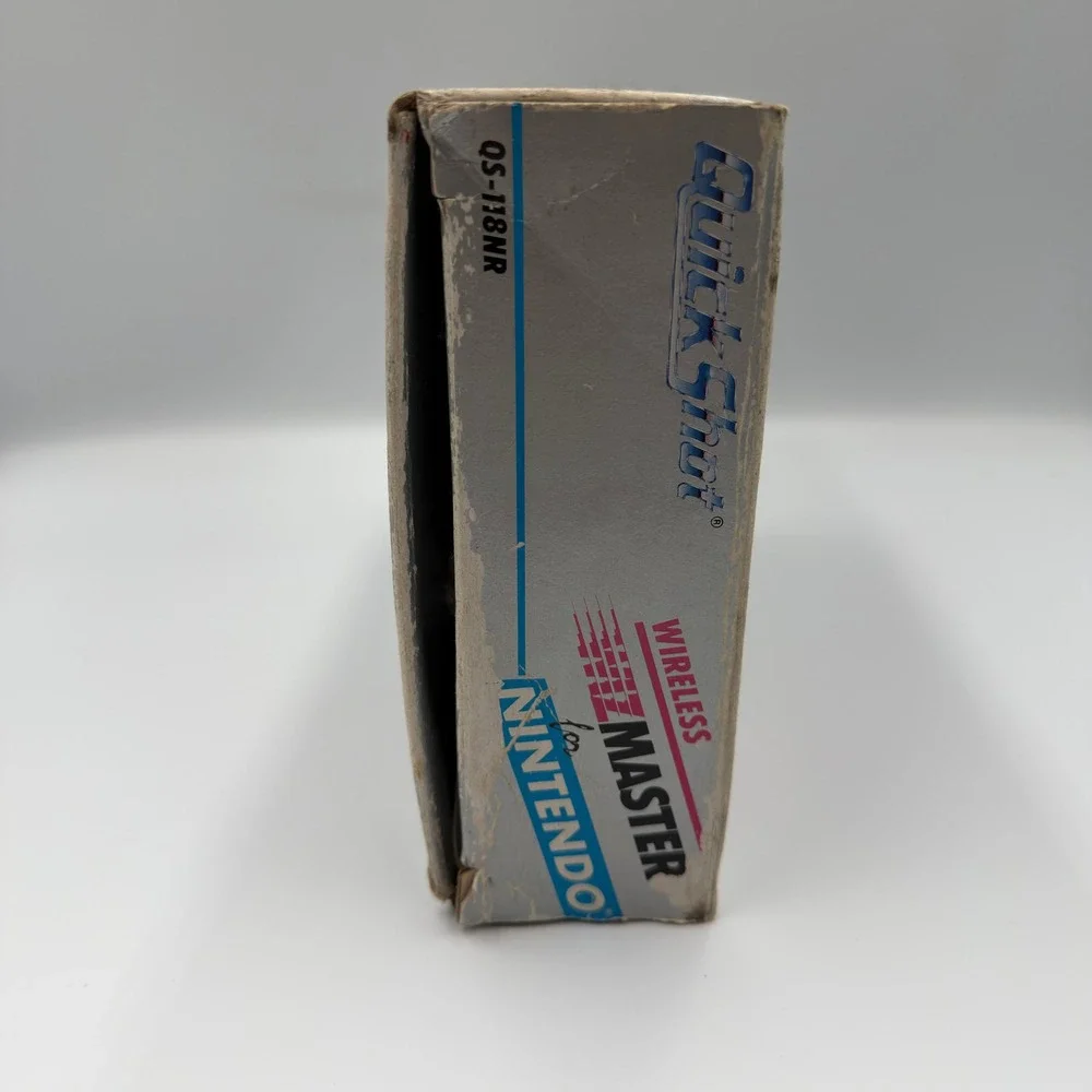 QuickShot Wizmaster Wireless NES Controller Nintendo Infrared Receiver In Box
